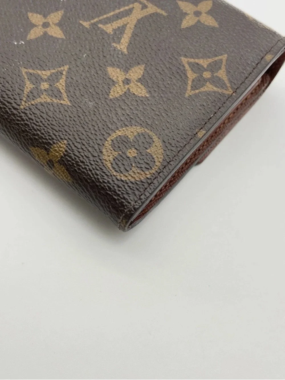 Louis Vuitton Monogram Long Card & Key Holder in Brown